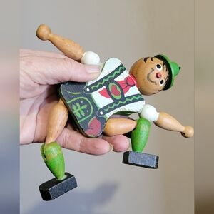 M. Gschnitzer~Vintage~Austria~ Marionette Puppet~Wooden